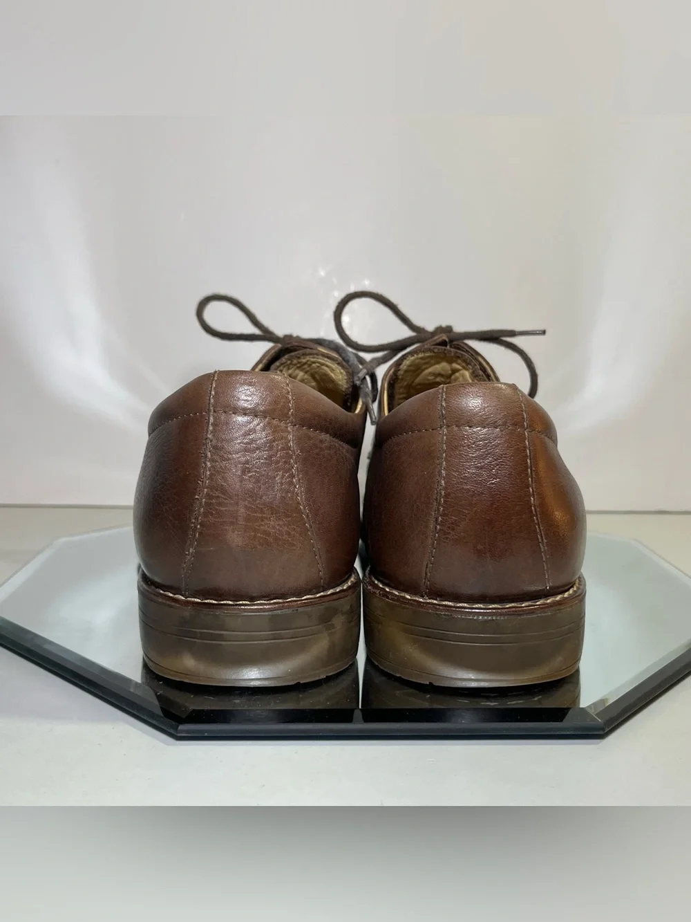 Sandro Moscoloni Leather Oxford Anatomical Gel Shoes, Size 11D, Brown